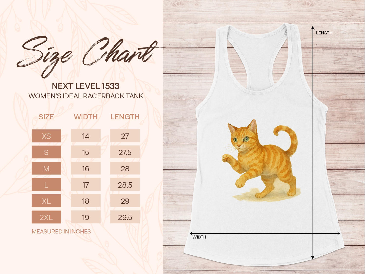 Cute Kitten Design Women's Ideal Racerback Tank product