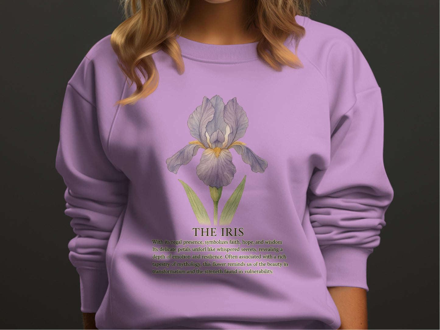 The Iris Graphic Sweatshirt Casual Wear Product Type