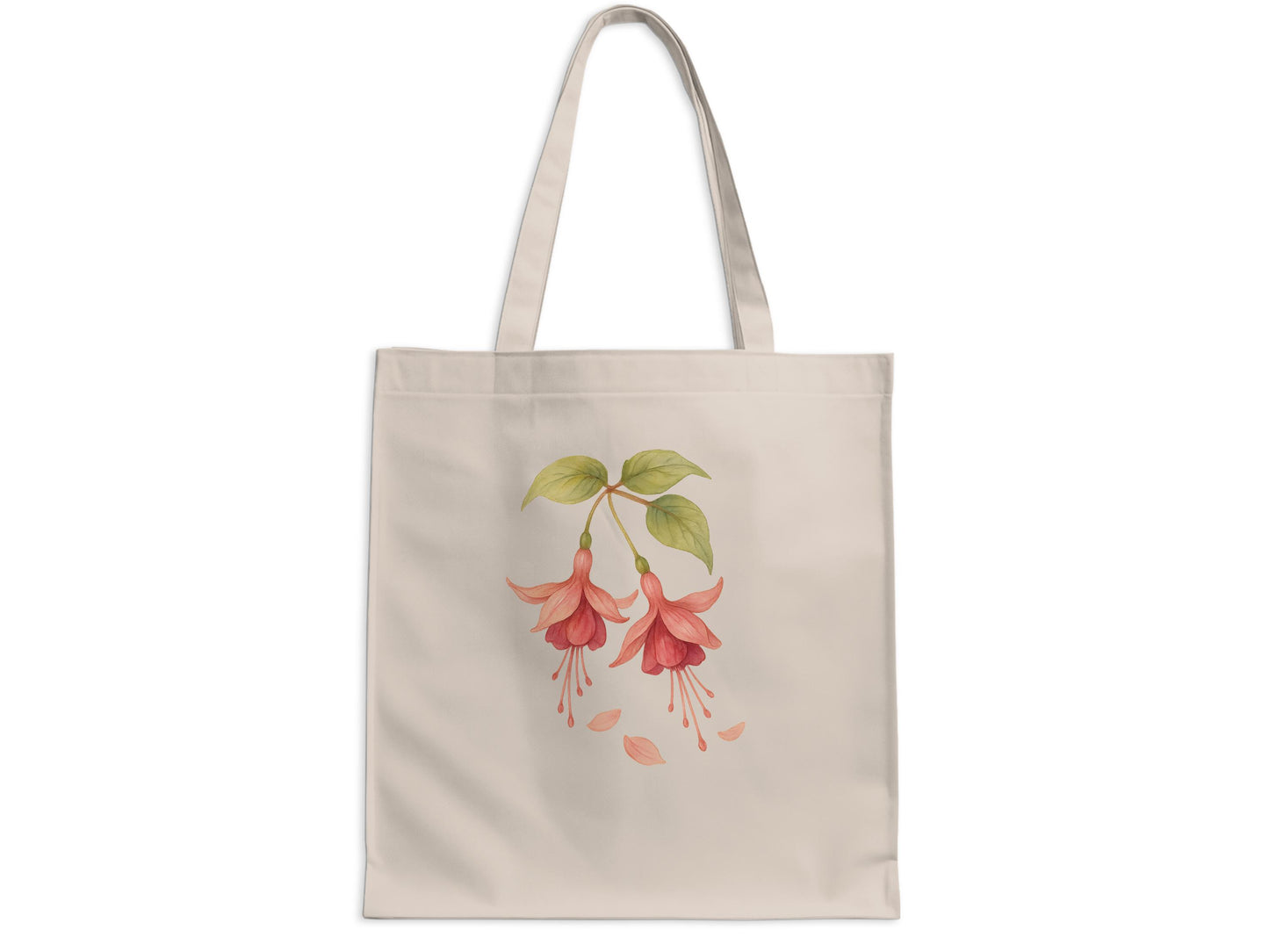 Floral Fuchsia Art Print Design Tote Bag product