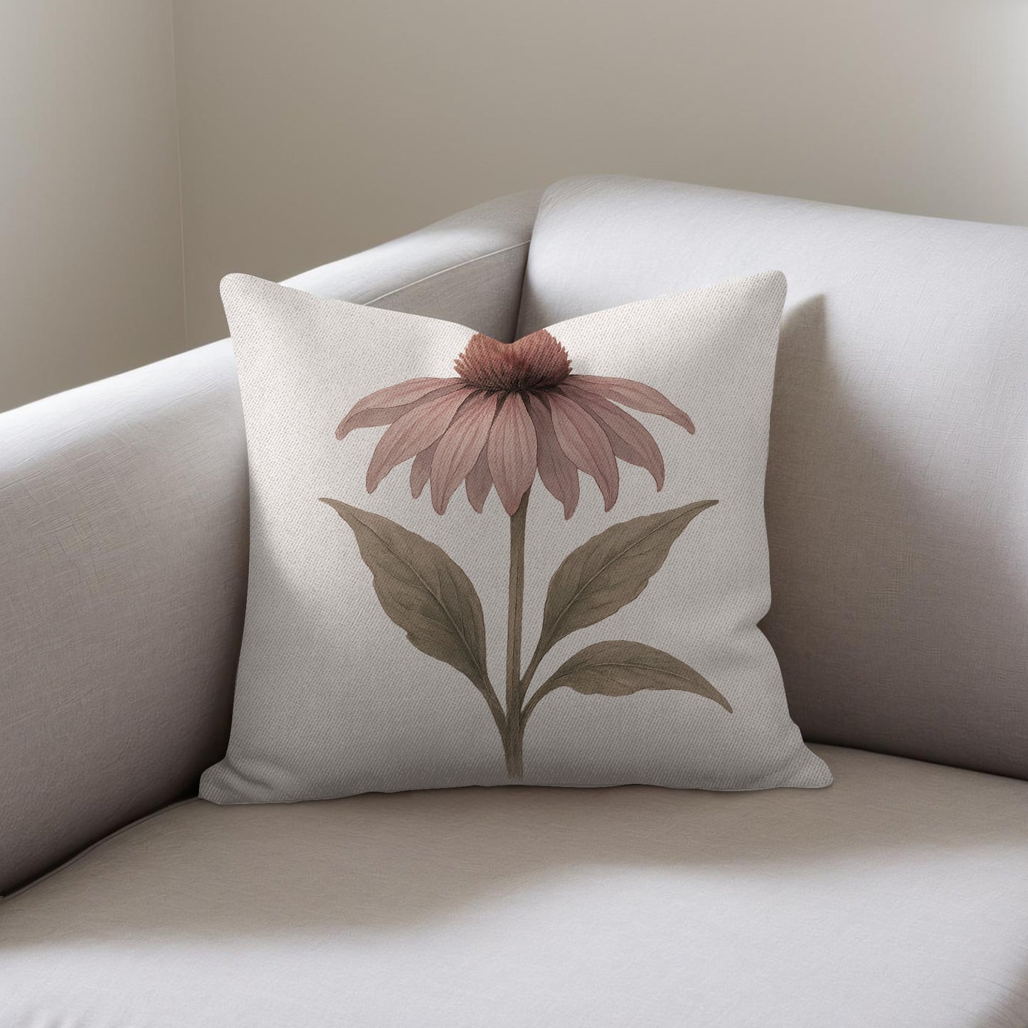 Botanical Flower Print Design Stylish Pillow product