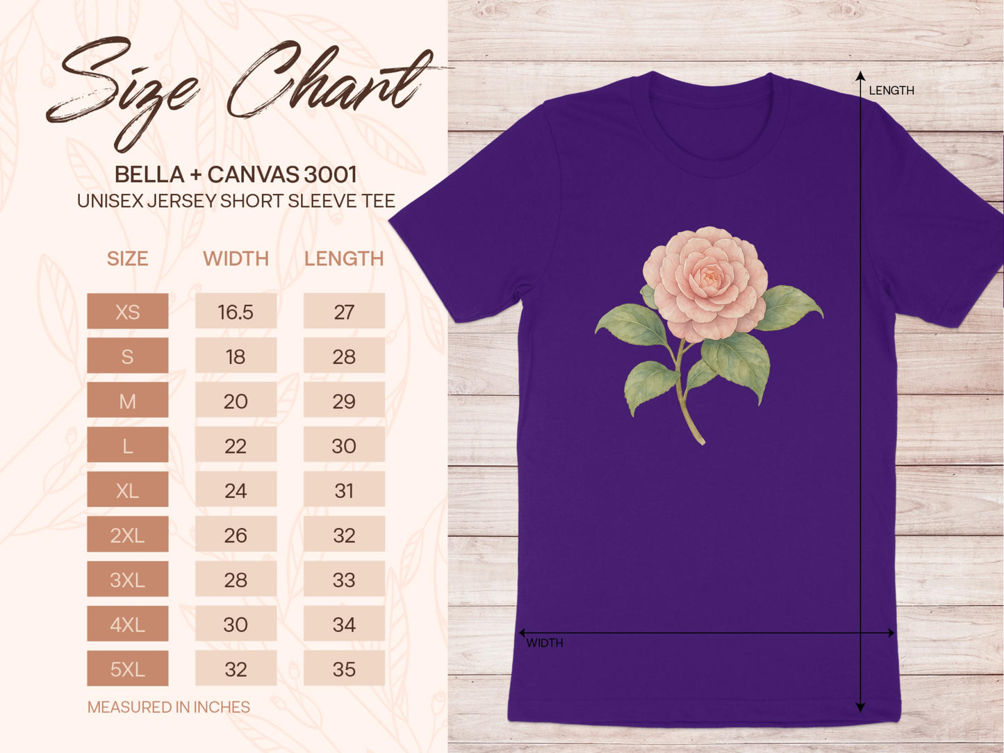 Purple T-shirt with Beautiful Flower Print product