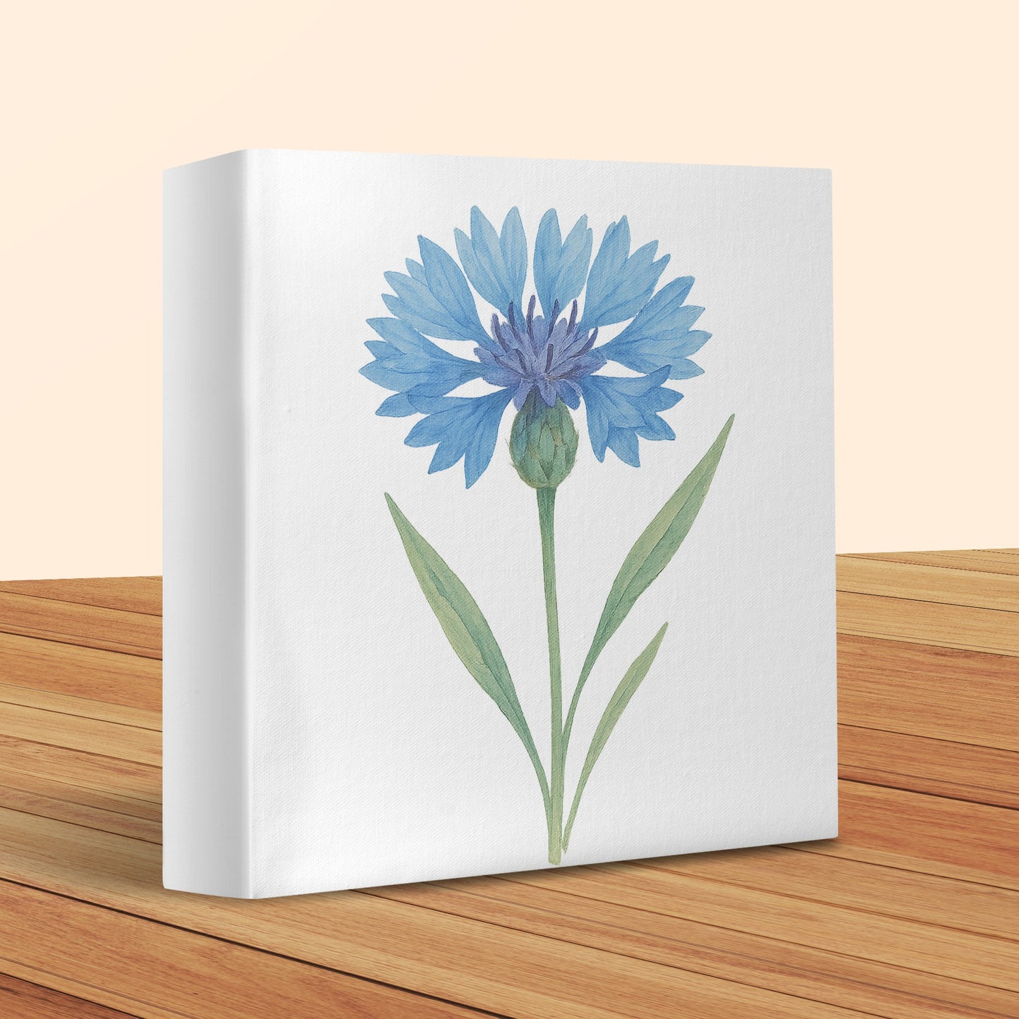 Beautiful Blue Flower Canvas Wall Art product