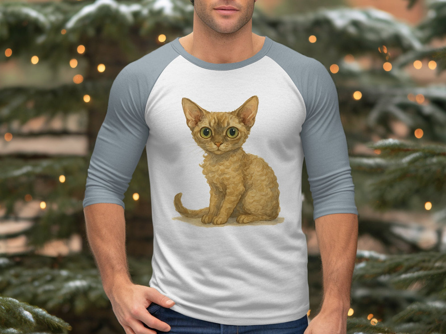 Adorable Kitten Long Sleeve Shirt Unique Product Type
