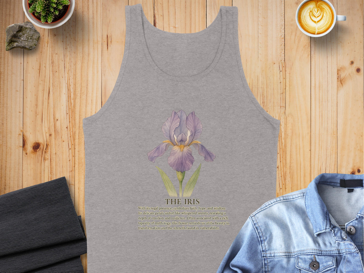 The Iris Graphic Print Sleeveless Casual Tanktop product