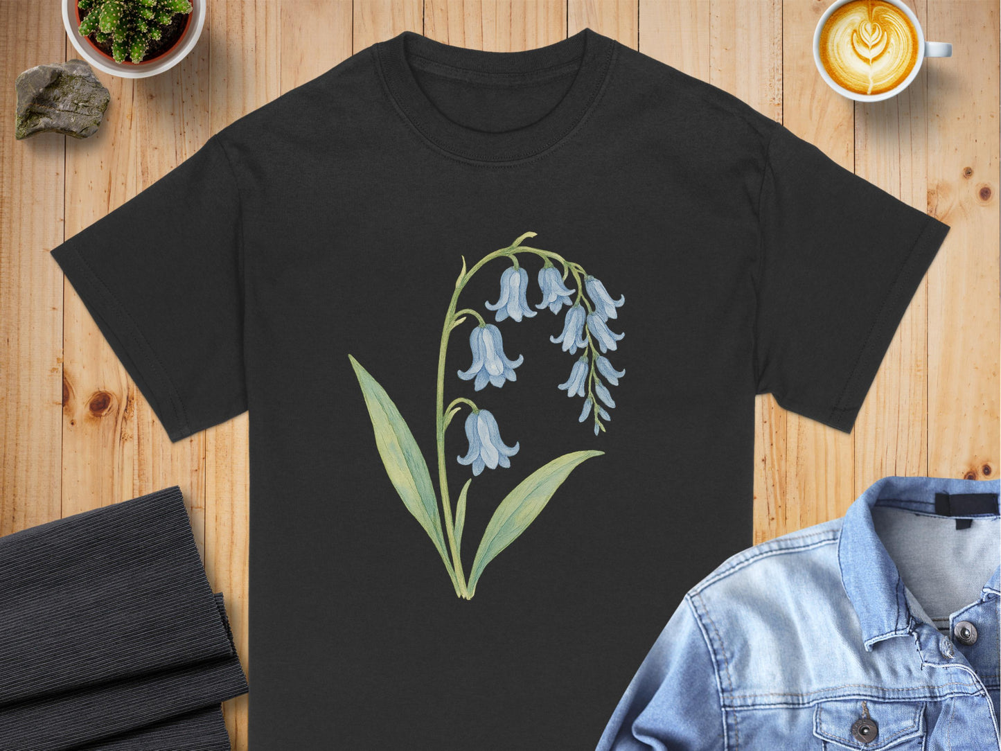Beautiful Bluebell Flower Nature Design T-shirt product type