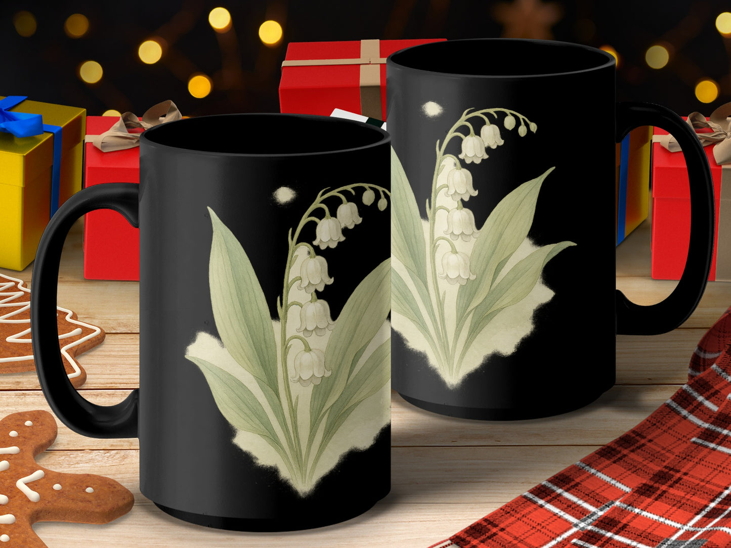 Lily of the Valley Festive Design Mug product