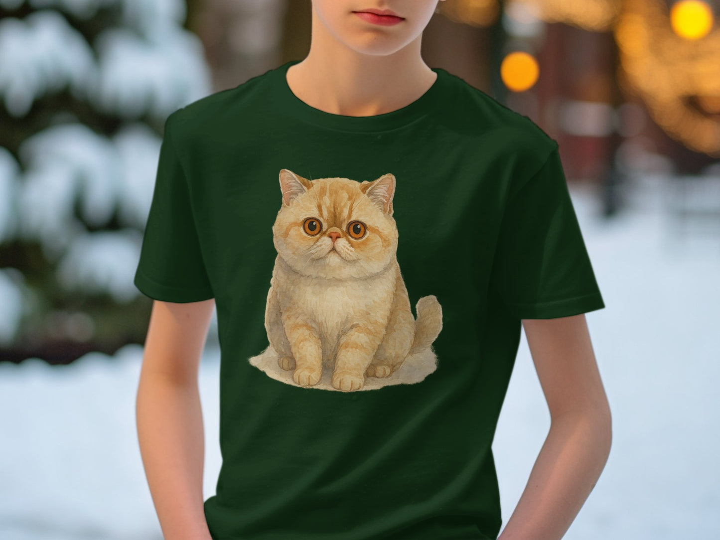Cute Cartoon Cat Graphic T-Shirt product type