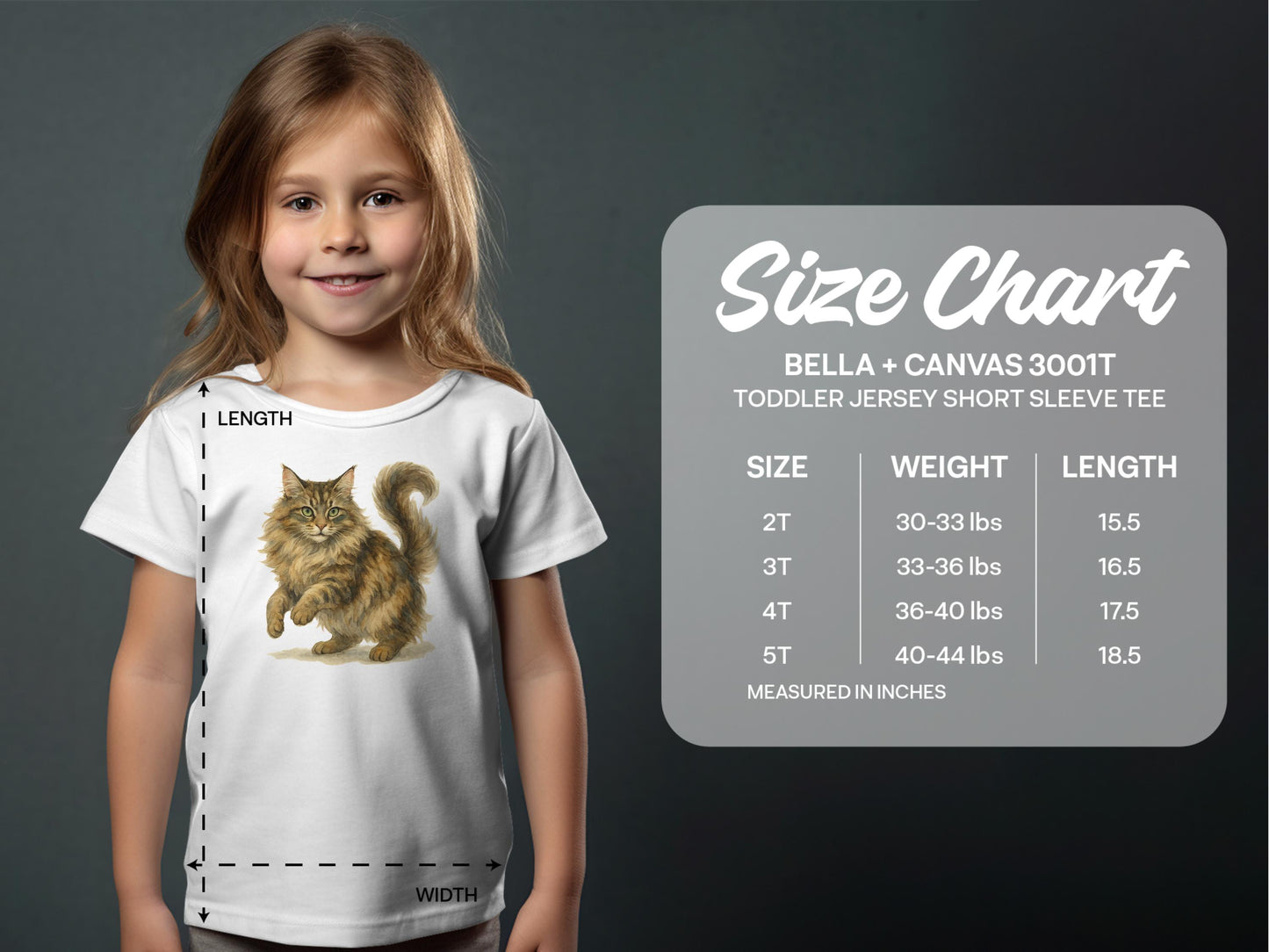 Cute Kitten Toddler Jersey Short Sleeve Tee product