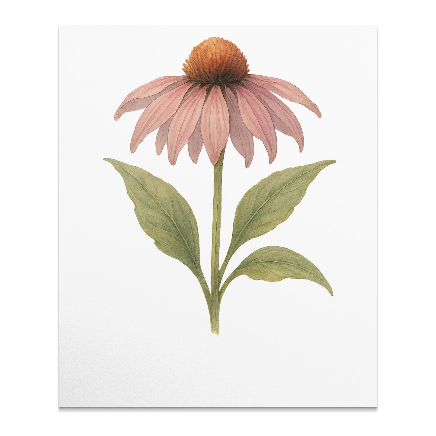 Beautiful Pink Flower Art Print for Nature Lovers product