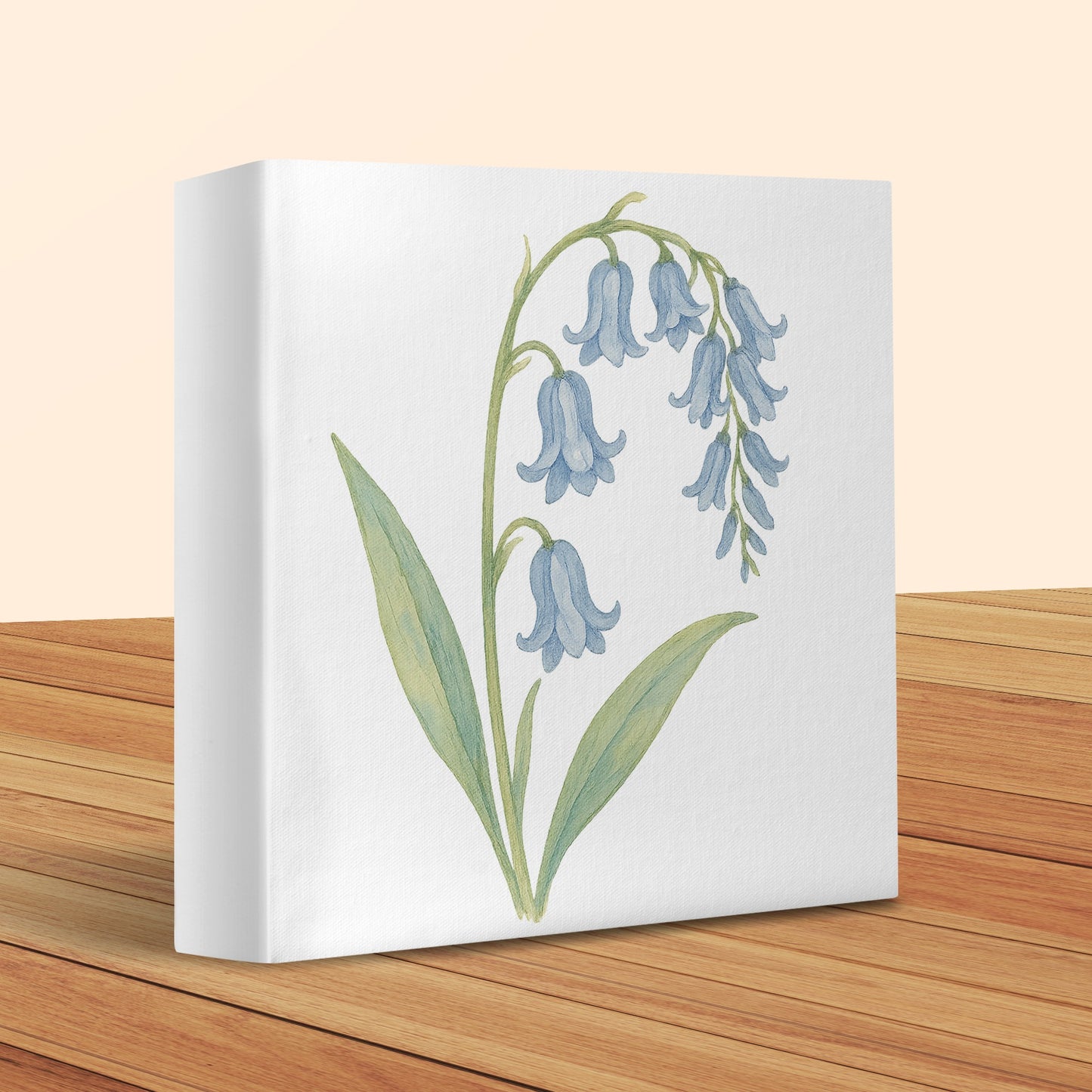 Elegant Botanical Bluebell Artwork Canvas product