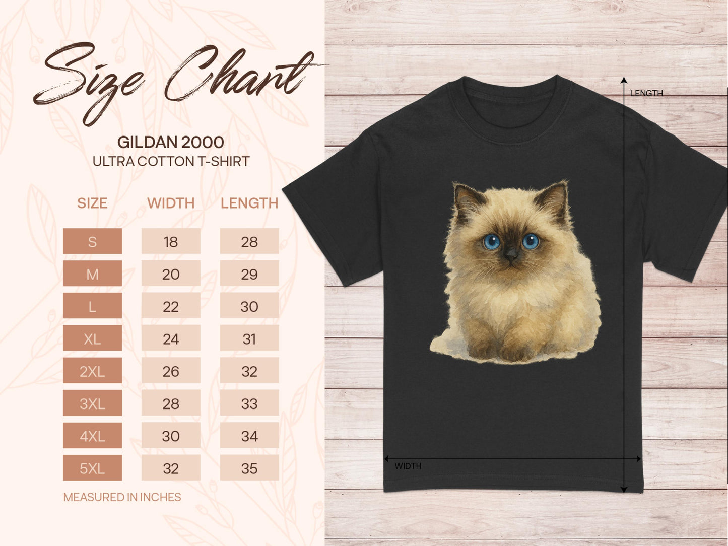 Cute Fluffy Kitten Printed Unisex Short Sleeve T-Shirt product