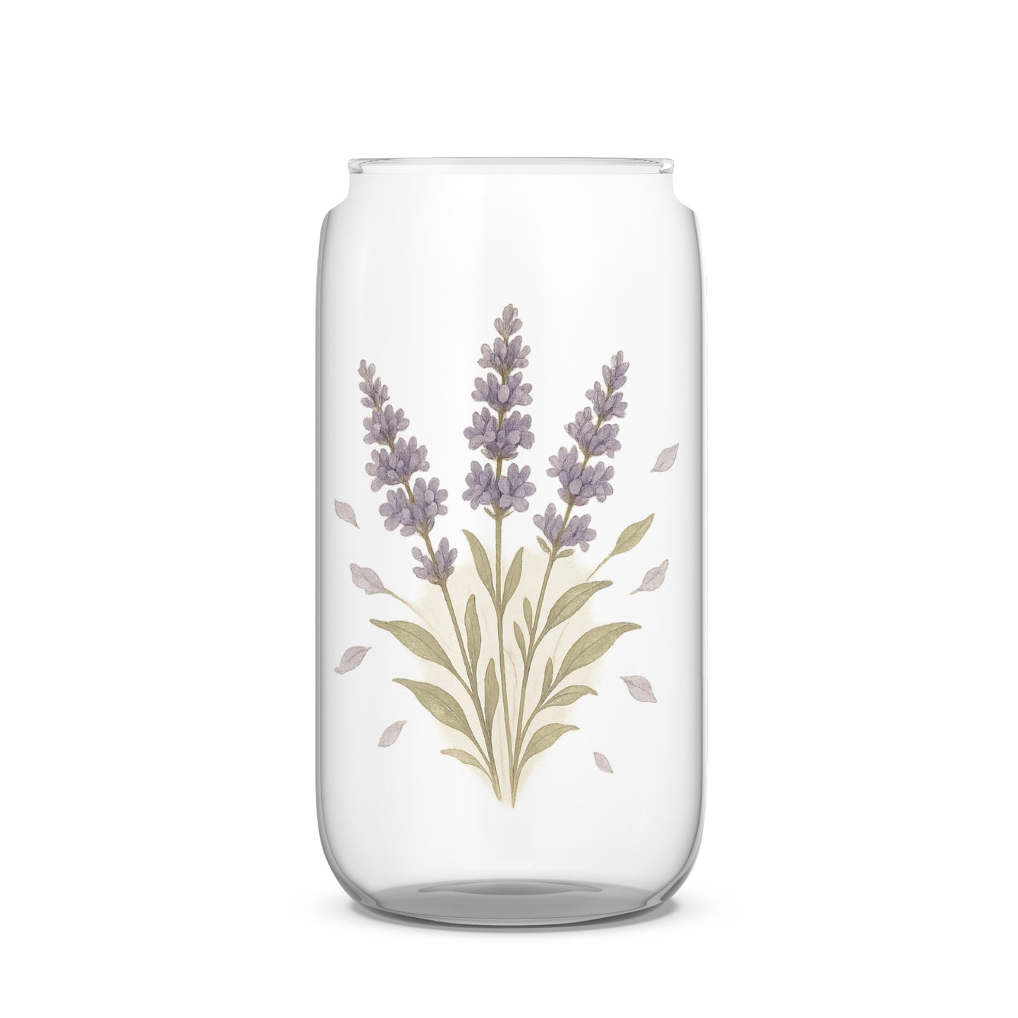 Elegant Floral Design Transparent Vase product