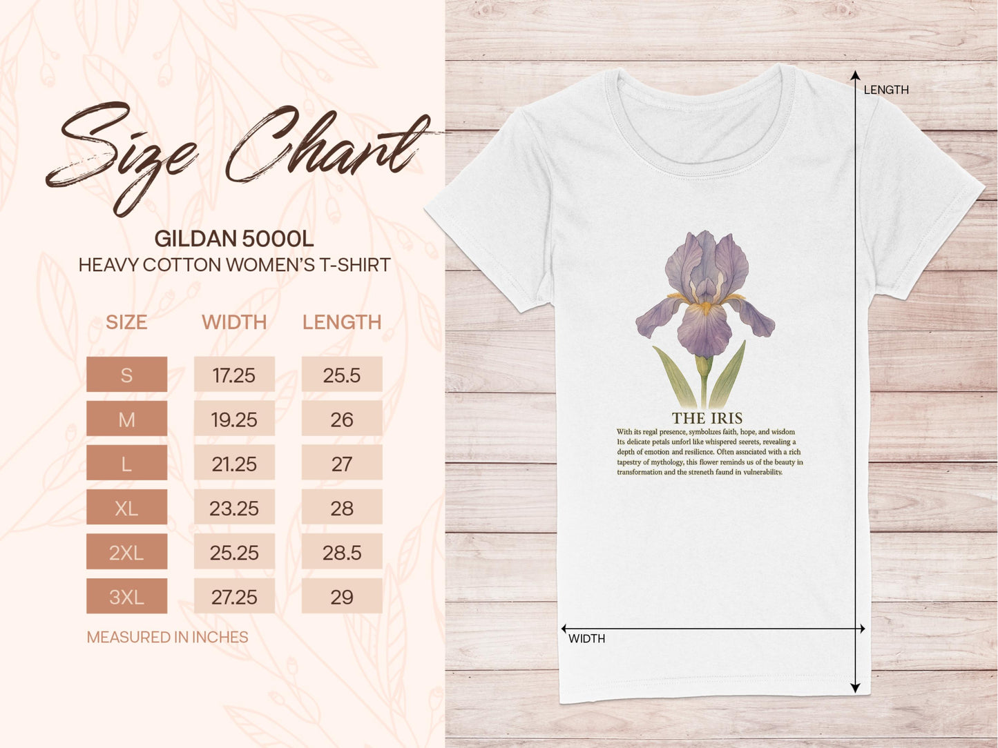 Women's T-shirt Featuring The Iris Graphic Print product