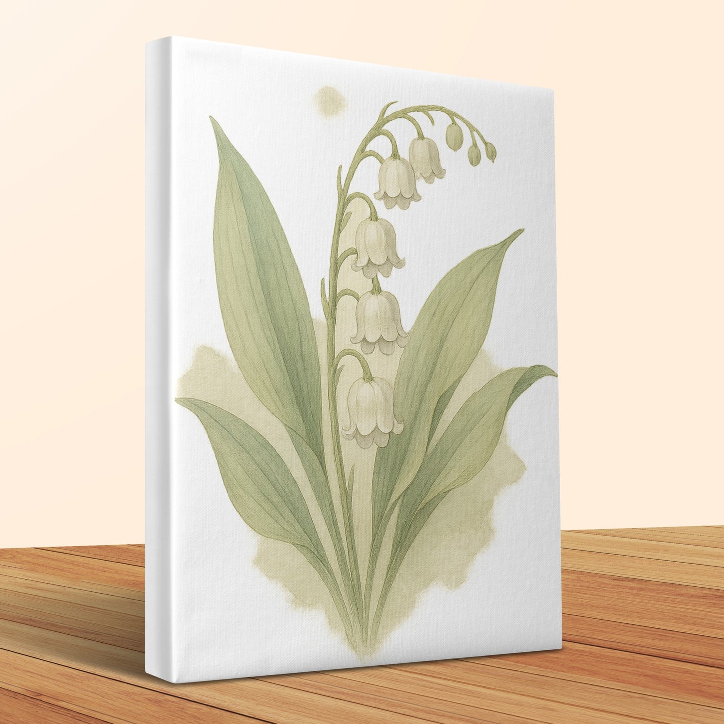 Vintage Lily of the Valley Wall Art Print Decor product