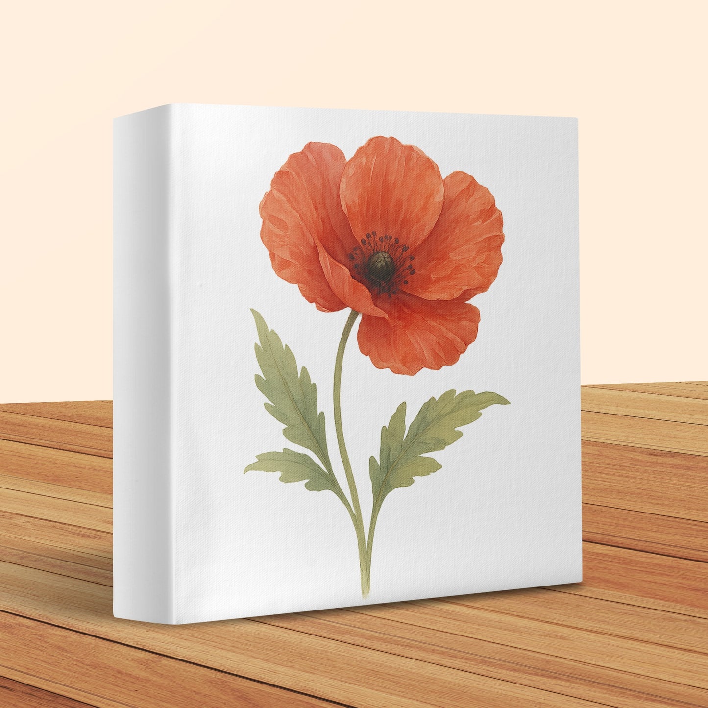 Red Poppy Artwork Beautiful Floral Wall Art Decor product type