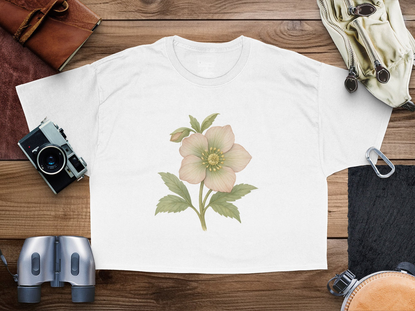Elegant Floral Graphic White T-Shirt Casual Wear product type
