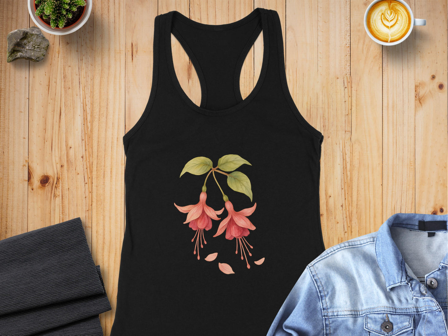 Floral Print Sleeveless Tank Top Casual Wear product