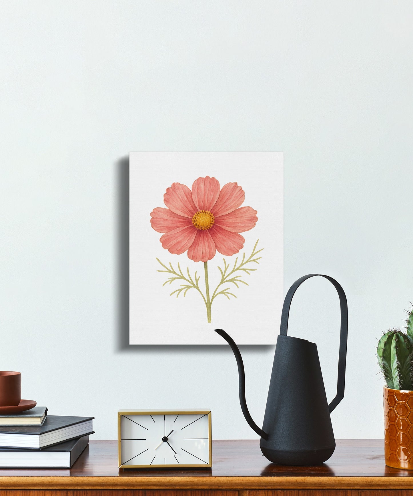 Elegant Pink Flower Wall Art for your Home Decor product type