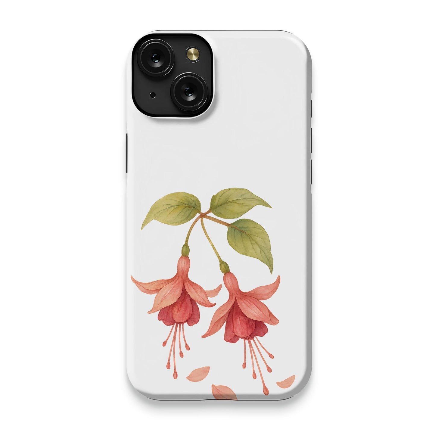 Beautiful Fuchsia Flower Design Phone Case product type