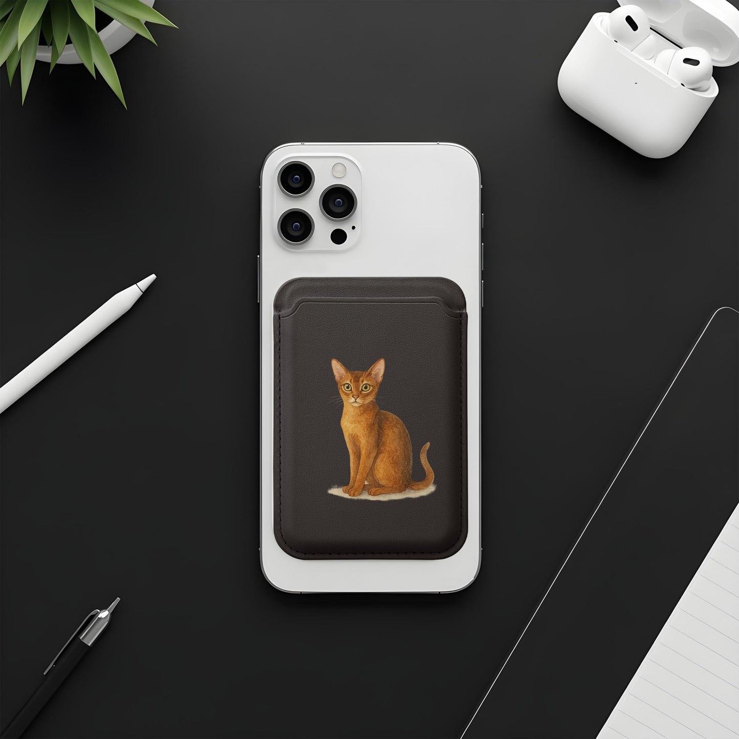Cute Cat Design Phone Wallet Sleeve Product
