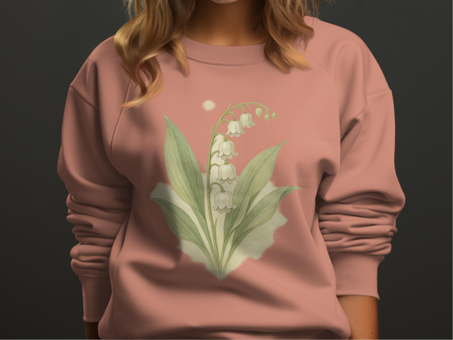 Floral Lily of the Valley Sweatshirt product