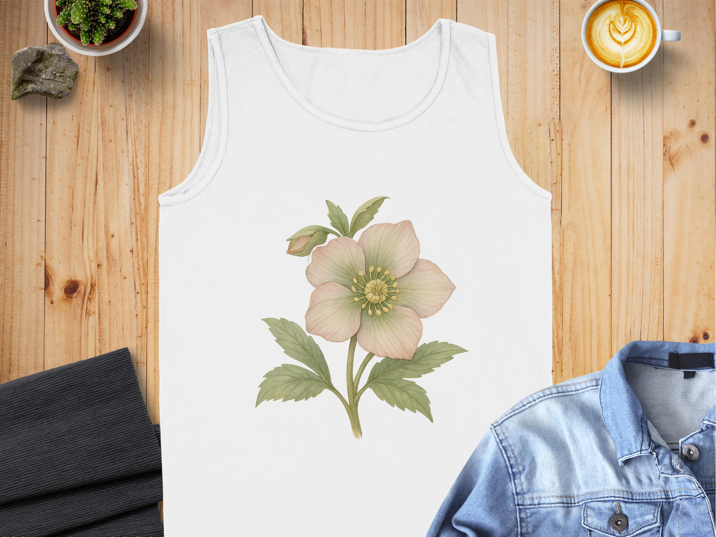 Floral Graphic Design Sleeveless Top Apparel product type