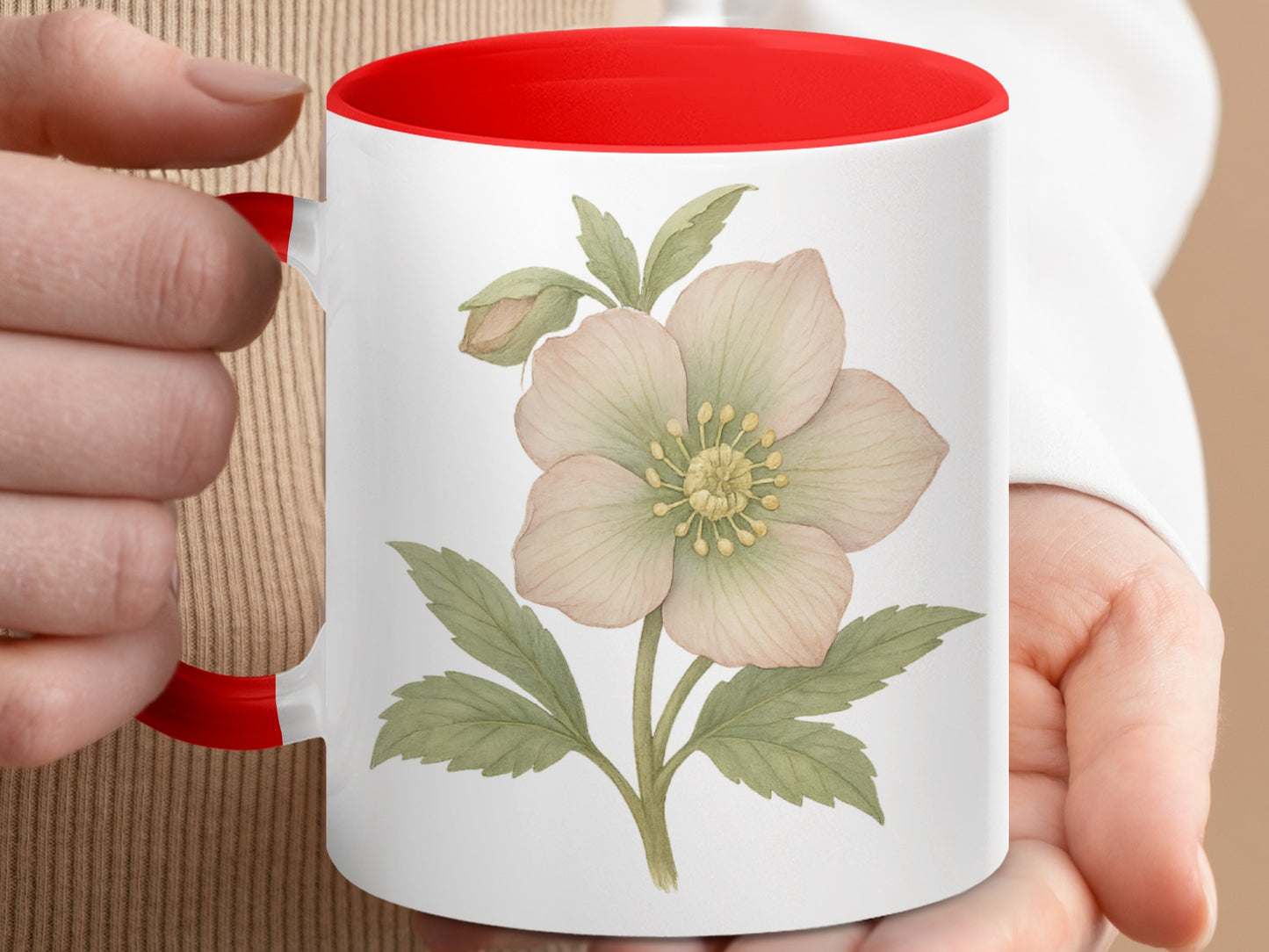 Beautiful Floral Design Coffee Mug Product