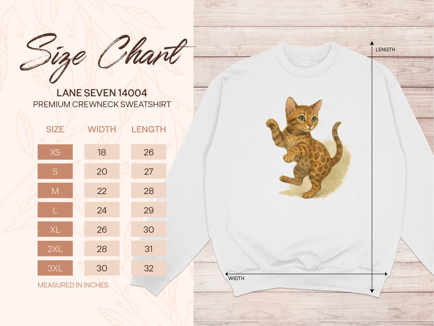 Cute Cat Design Premium Crewneck Sweatshirt product
