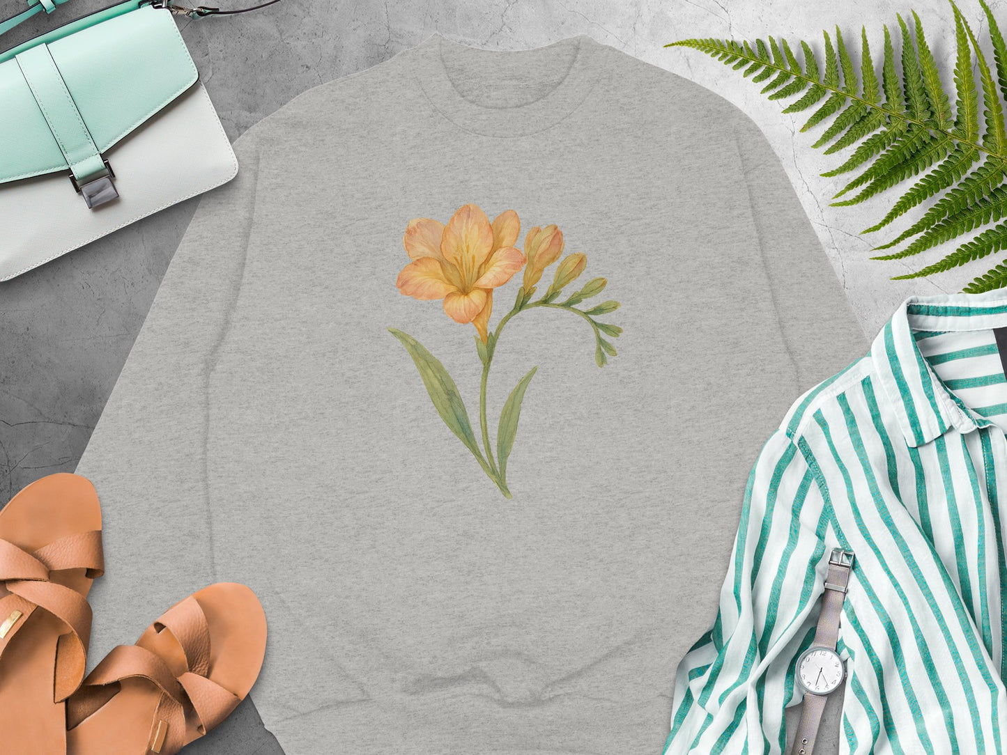 Beautiful Floral Pattern Artwork Casual Wear product