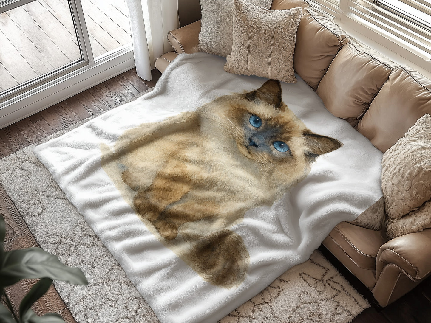 Cozy Cat Design Ultra Soft Blanket product