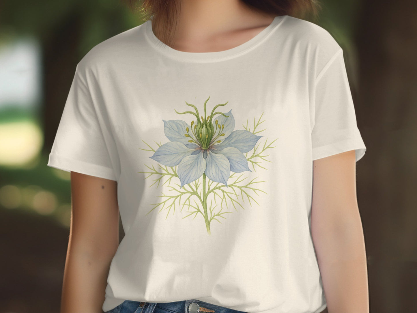 Floral Print Graphic Tee for Women Trendy Shirt Product