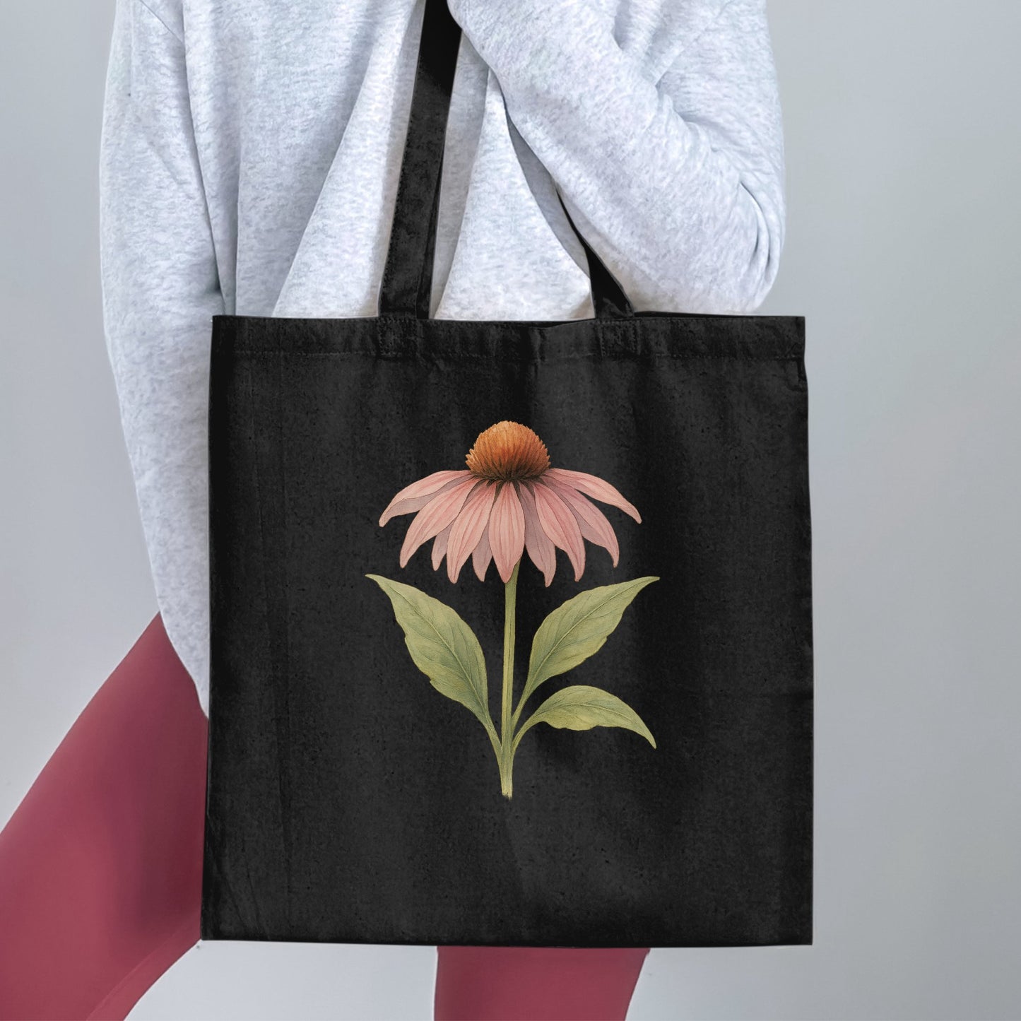 Stylish Floral Design Tote Bag Trendy Accessory product