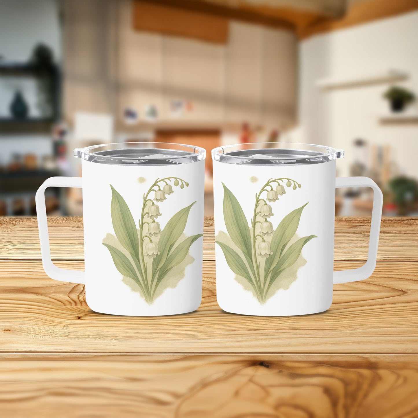 Lily of the Valley Floral Design Coffee Mug product