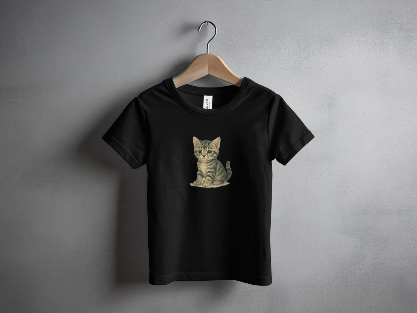 Adorable Kitten Graphic Design for Kids T-Shirt product