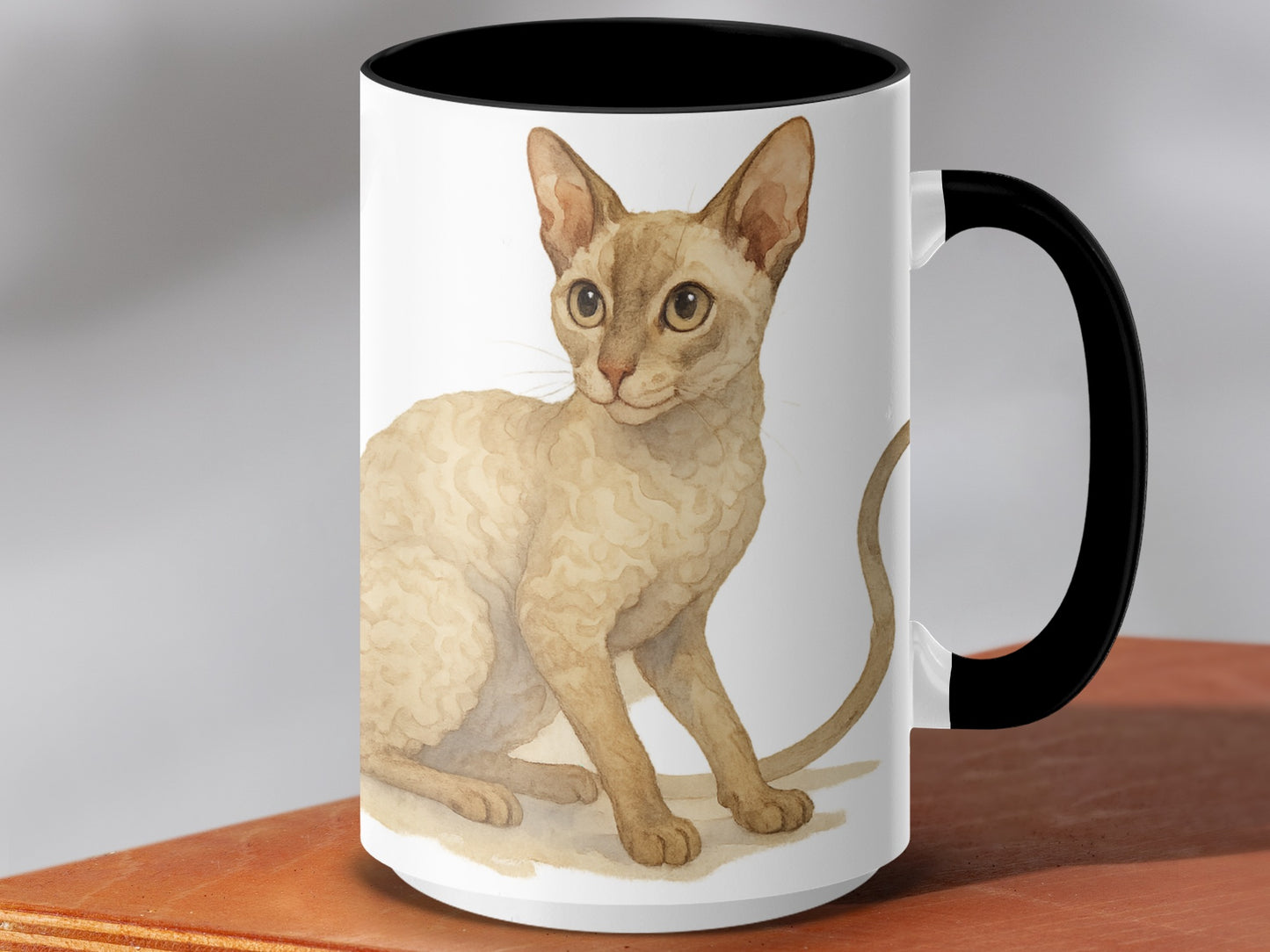 Curious Cat Design Coffee Mug Unique Pet Lover product type