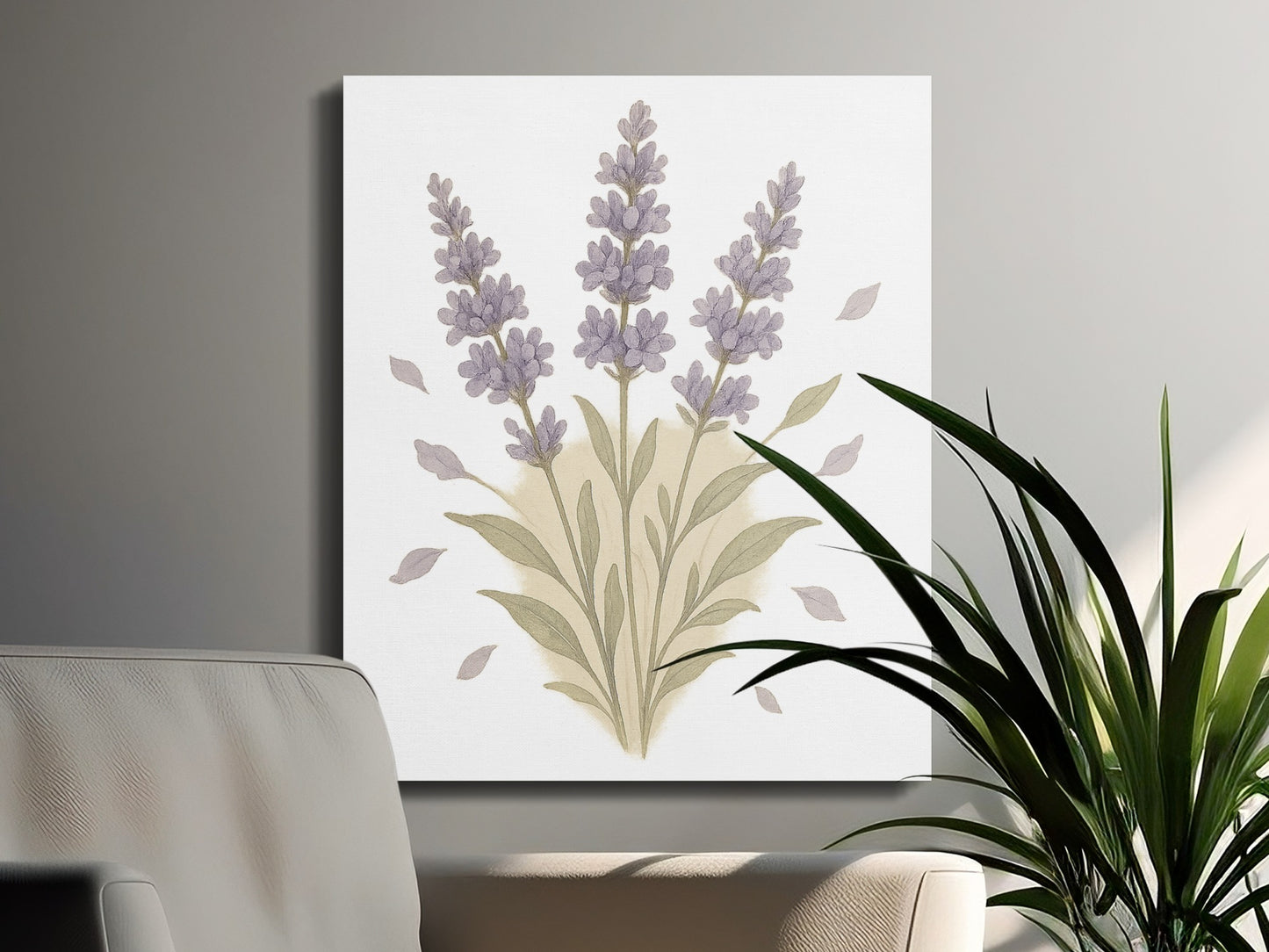 Lavender Bouquet Art Print Wall Decor product