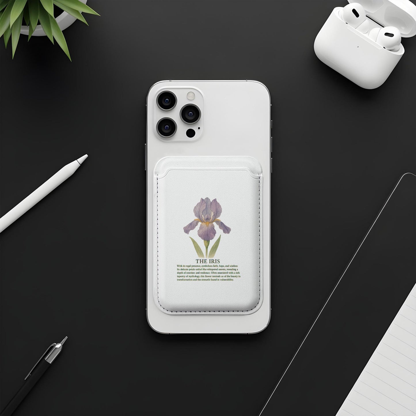 Beautiful Floral Wallet for Mobile Phone Case Accessory Product