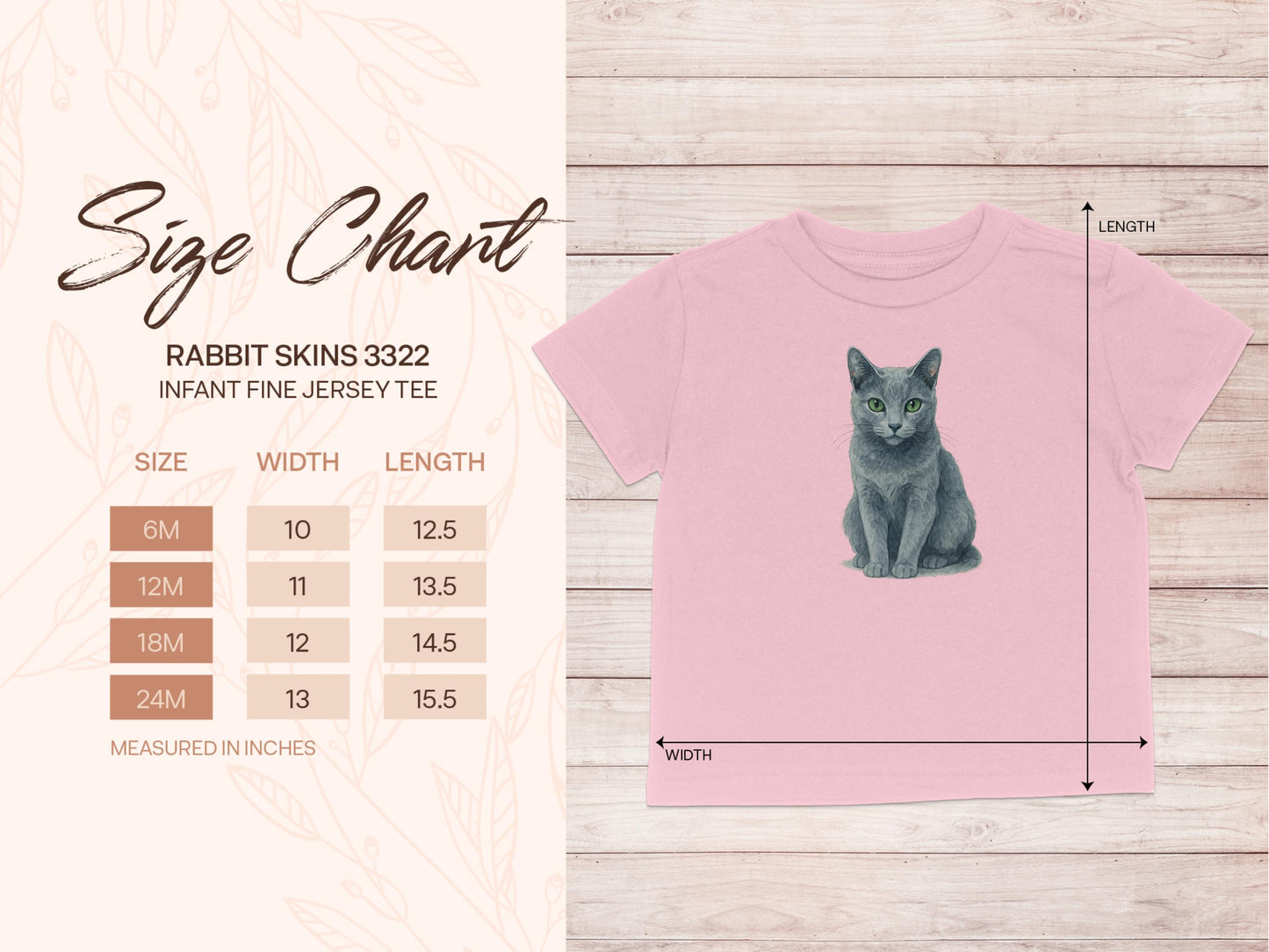 Adorable Gray Kitten Print Infant Jersey Tee product