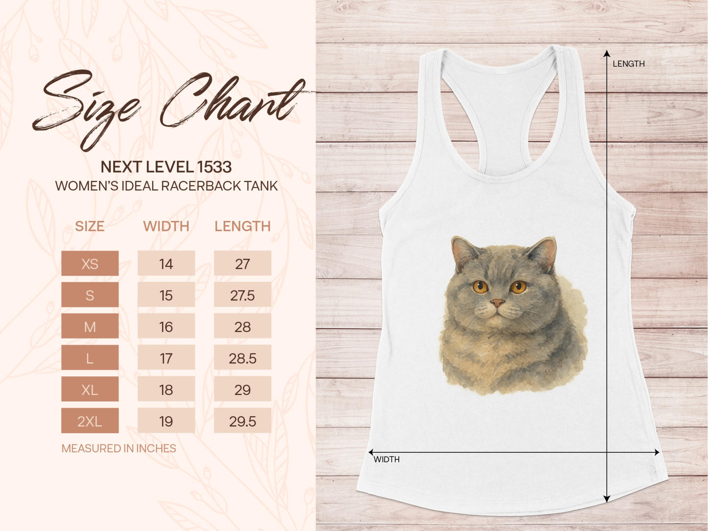 Cute Cat Face Women's Ideal Racerback Tank product