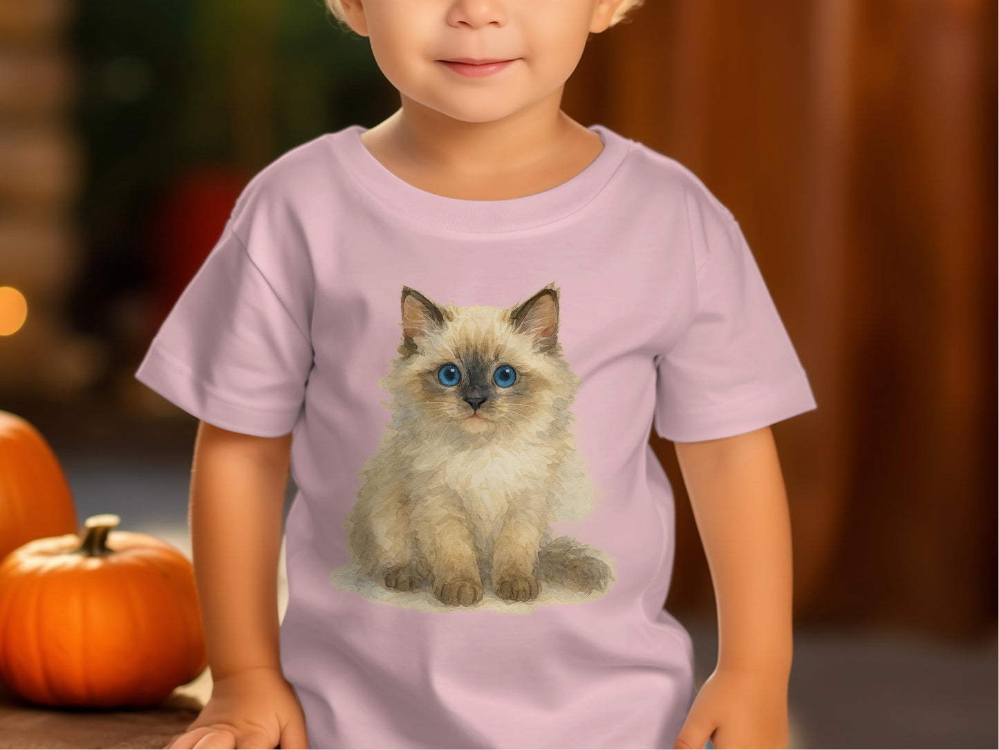 Cute Kitten Graphic on Toddler T-Shirt product type