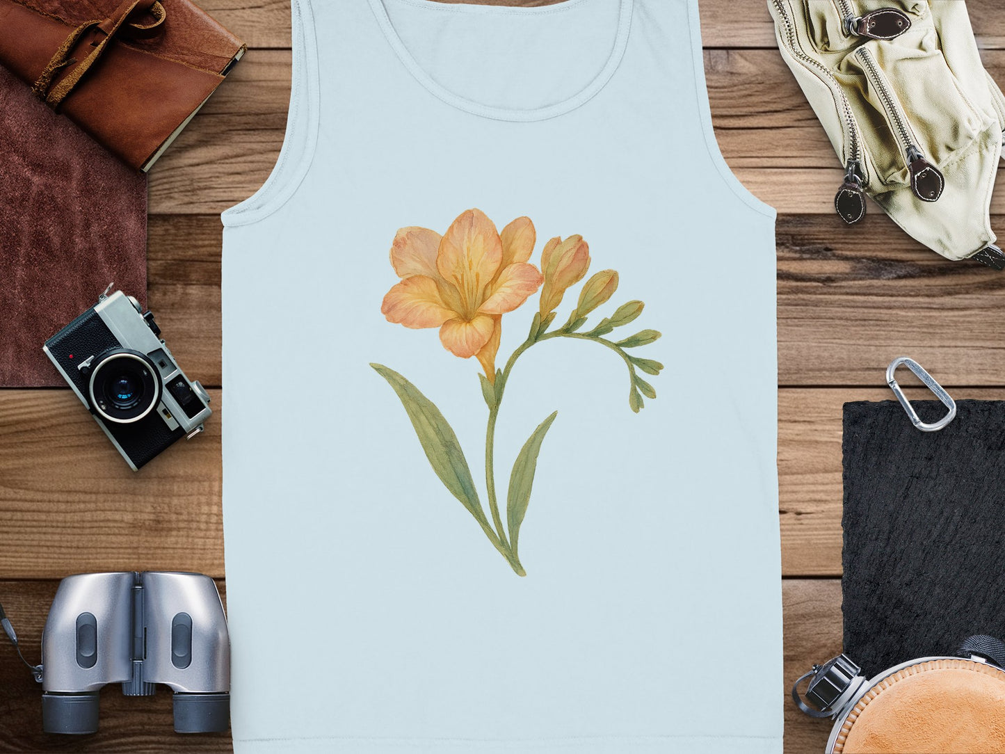 Floral Design Sleeveless Top product type