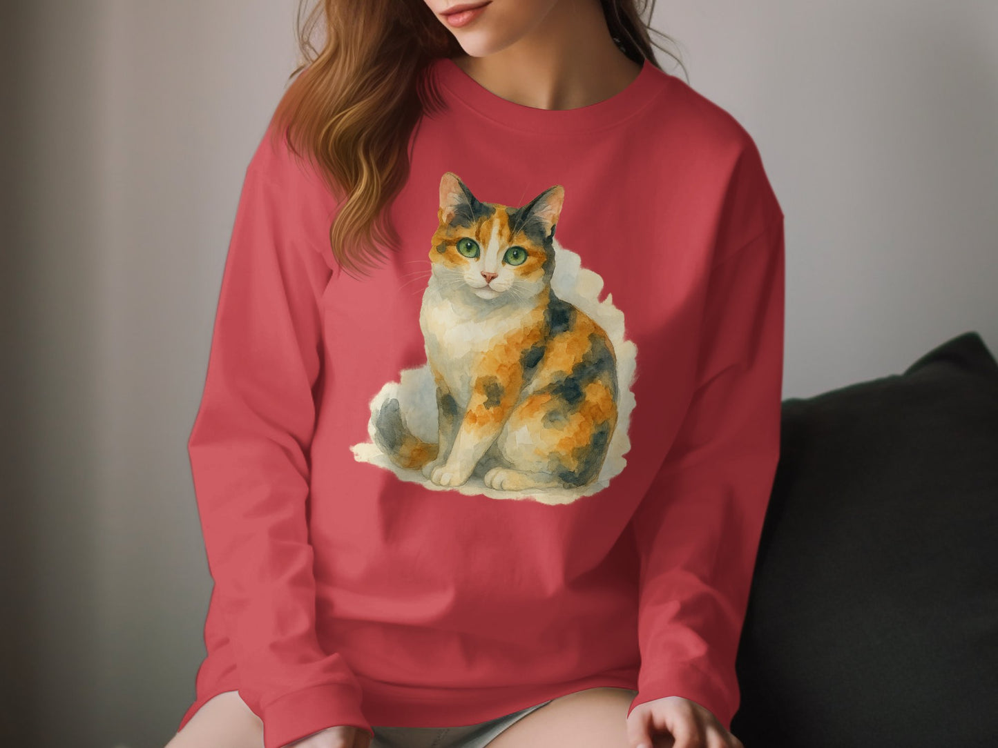 Cozy Wearable Art with Adorable Cat Design product type