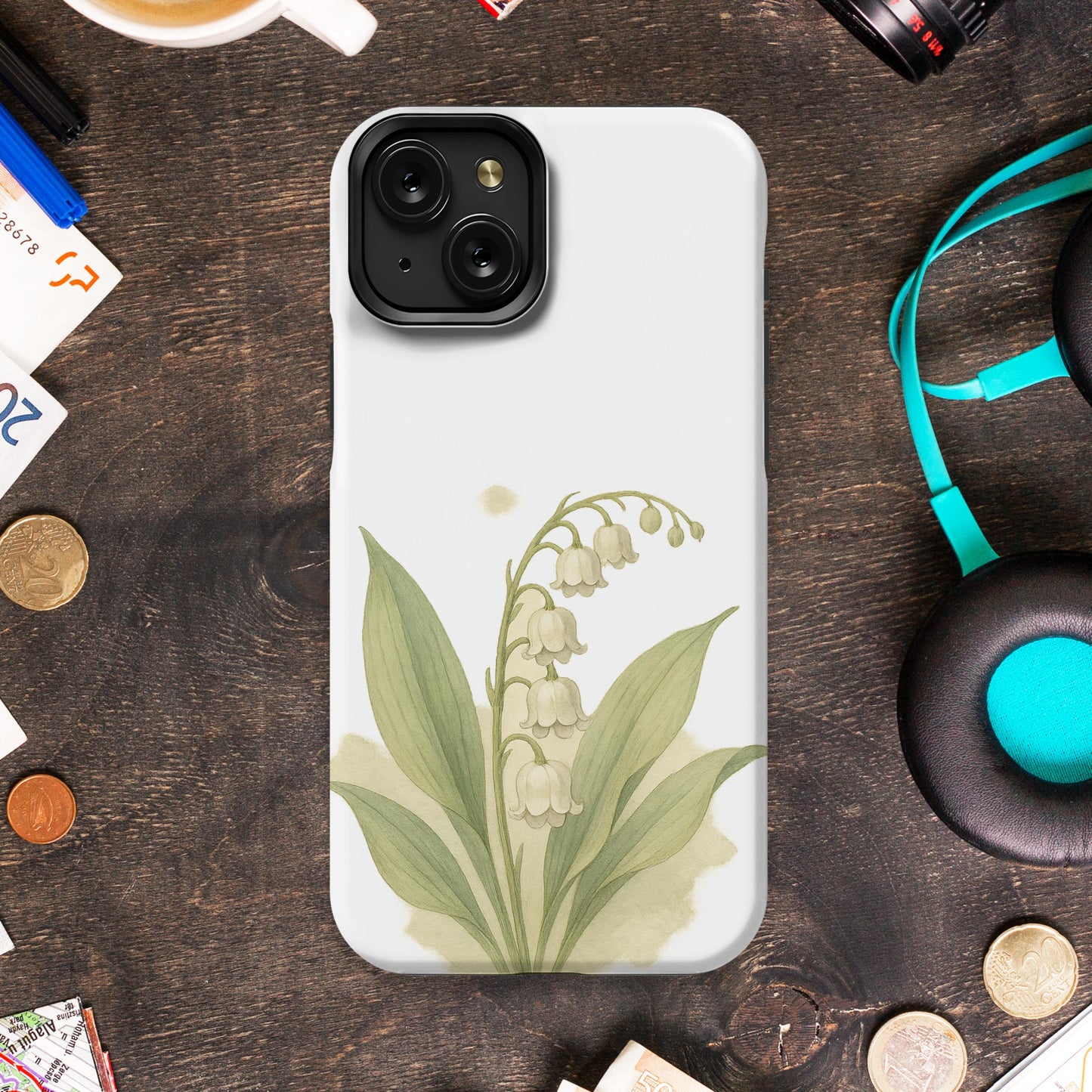 Flower Illustration Design Protective Phone Case product