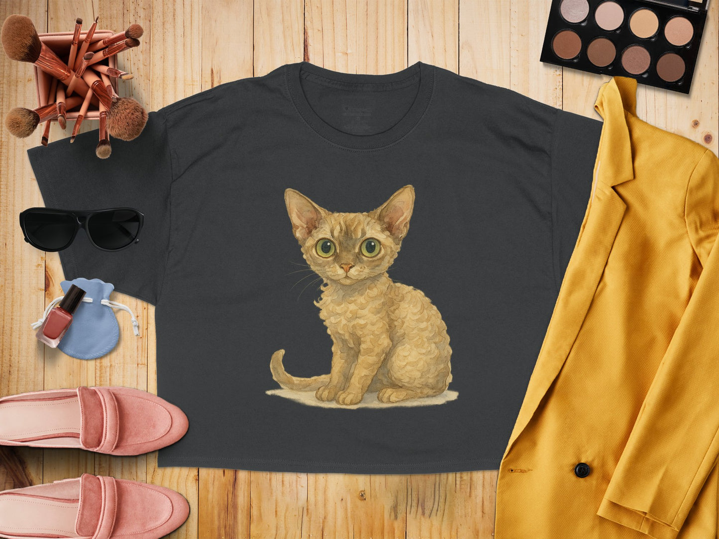 Cute Kitten Graphic T-Shirt for Cat Lovers product type