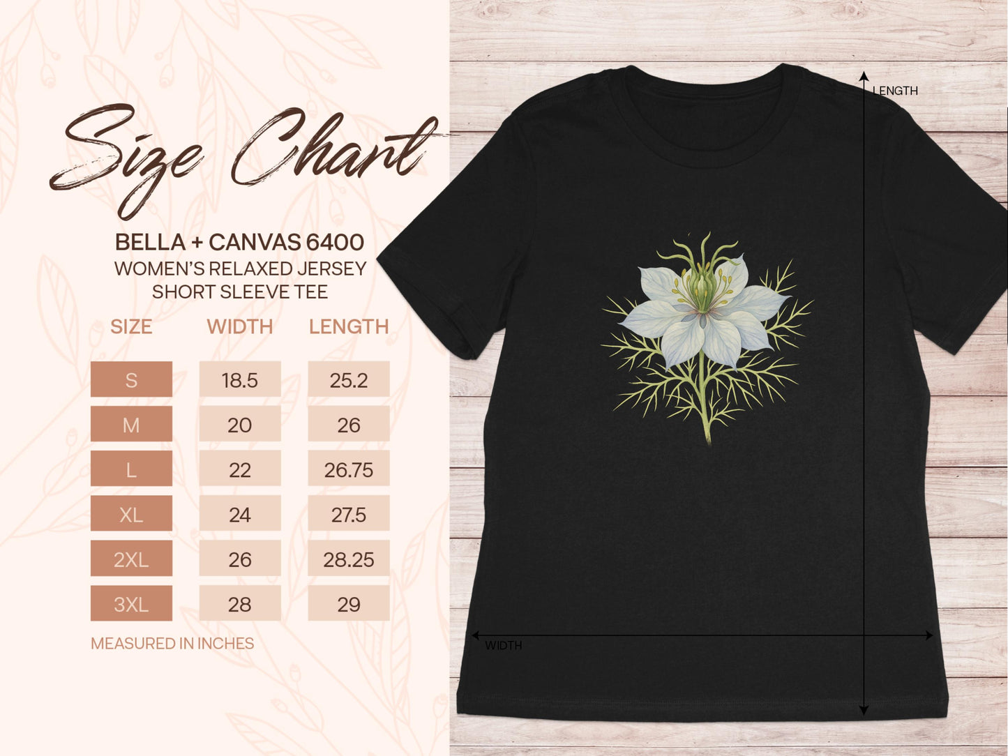 Beautiful Flower Graphic Women's Short Sleeve Tee product