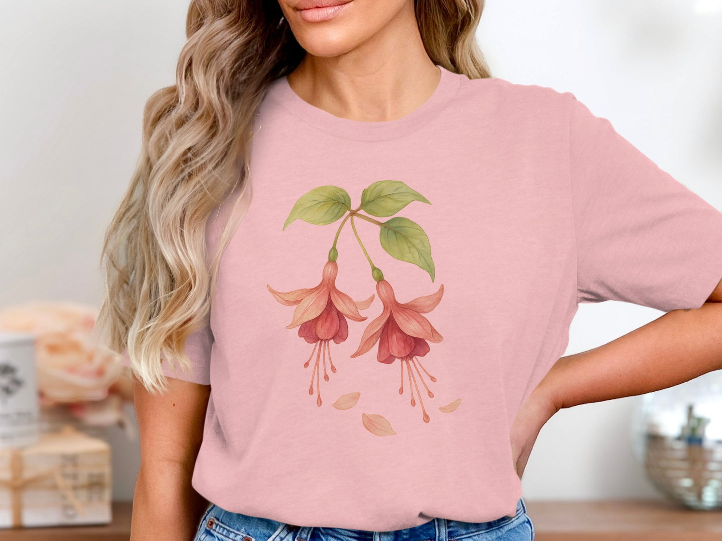 Floral Design Casual Summer Top product type