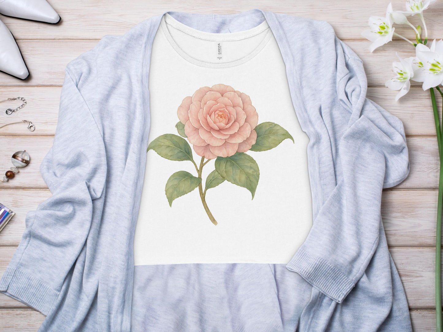 Beautiful Floral Design Cozy Stylish Shirt product