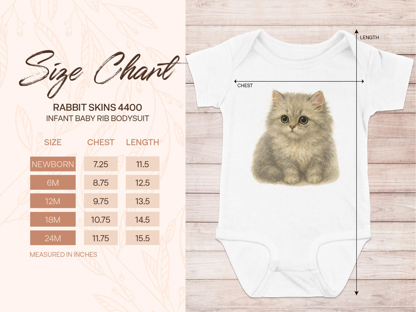 Cute Kitten Design Infant Baby Bodysuit Product Type