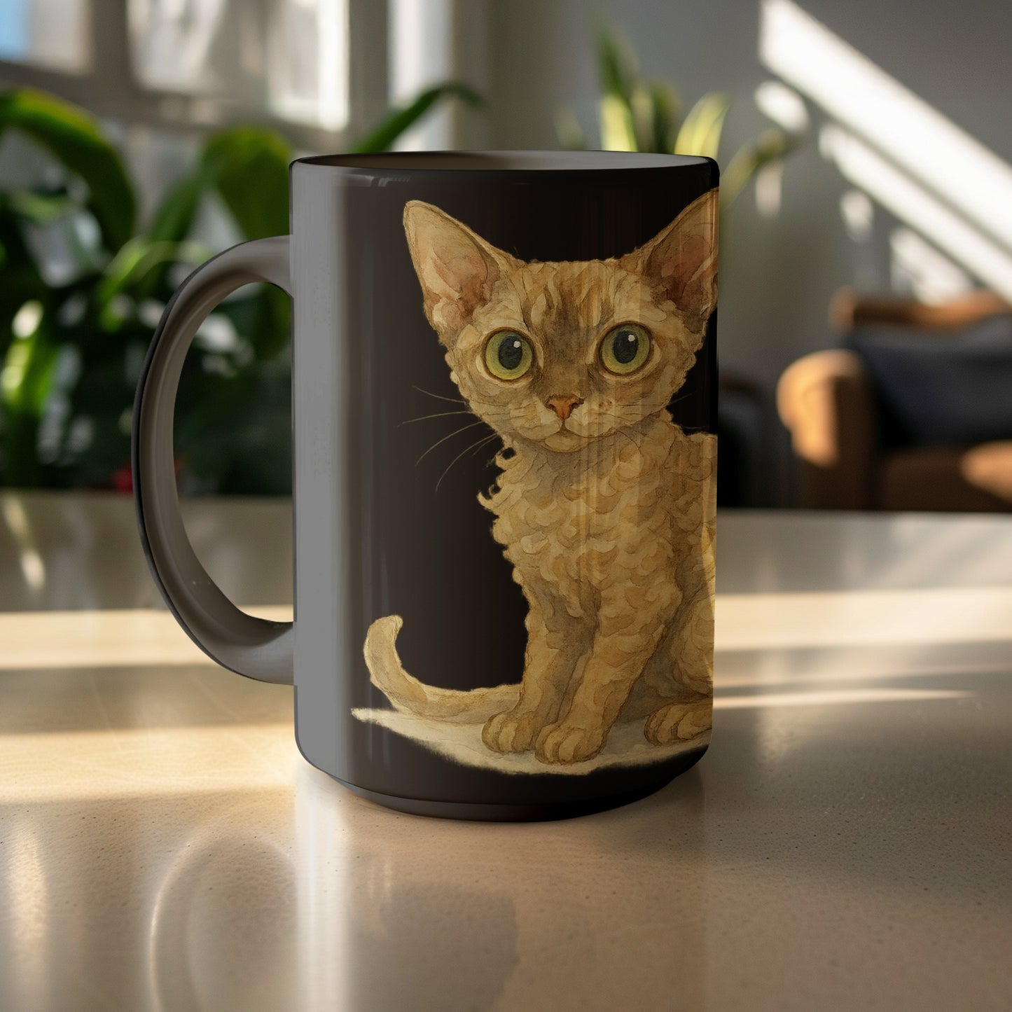 Adorable Kitten Art Design Coffee Mug product