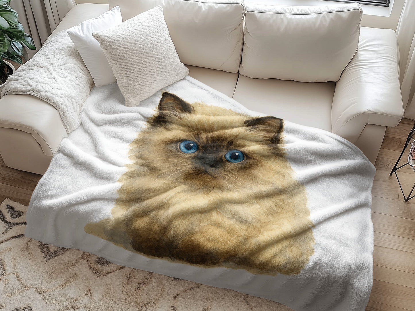 Ultra Soft Blanket with Adorable Cat Design product